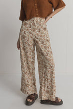 Load image into Gallery viewer, Rhythm Raya Paisley Wide Leg Pant - Natural
