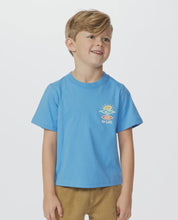 Load image into Gallery viewer, Rip Curl Youth Icons Of Shred Tee - Gnaraloo Blue
