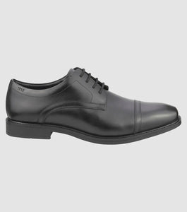 Florsheim Baxter Cap Toe Derby EEE Wide Fit Shoe - Black