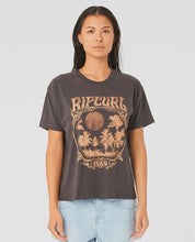 Load image into Gallery viewer, Rip Curl Higher Purpose Relaxed Tee - Washed Black
