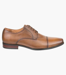 Florsheim Cross Cap Toe Shoe - Tan