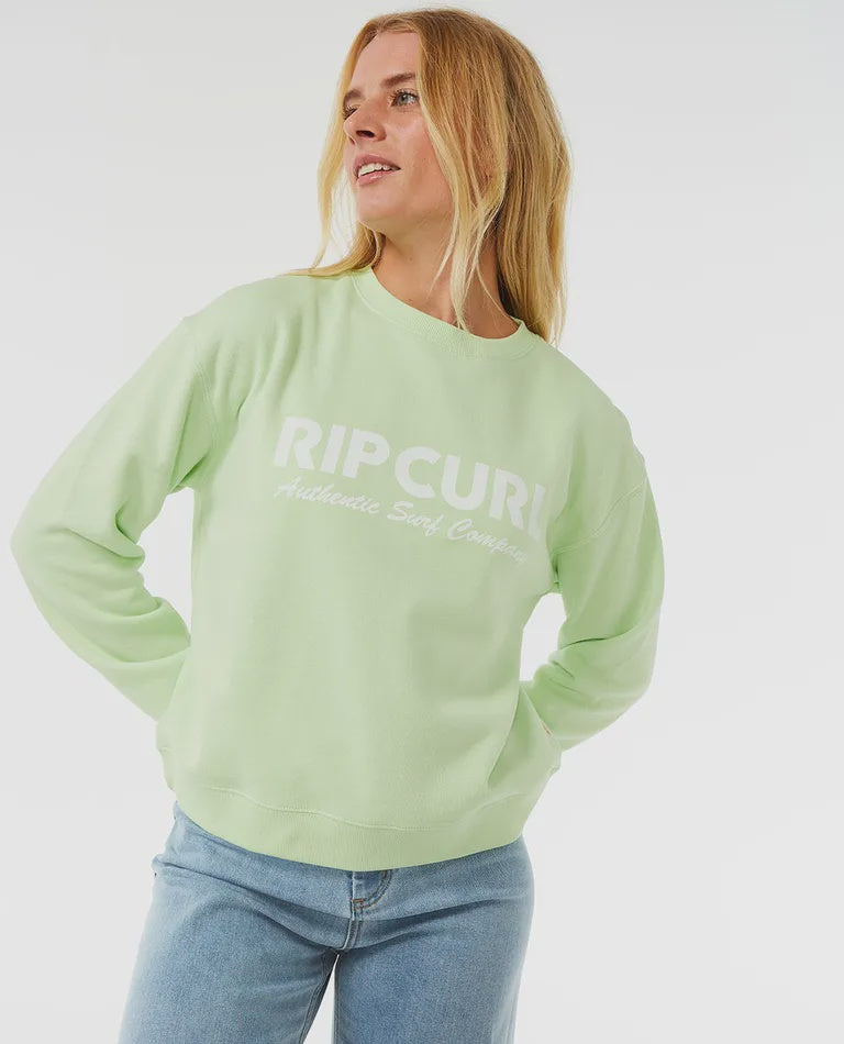 Rip Curl Surf Spray Crew - Light Green