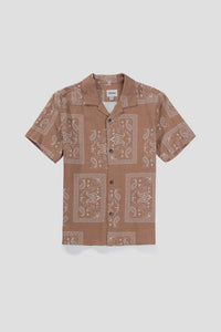 Rhythm Border SS Shirt - Cedar