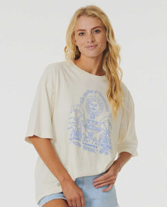 Rip Curl Tropicana Heritage Tee - Bone