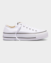Load image into Gallery viewer, Converse Chuck Taylor All Star Canvas LIFT Low Shoe - White
