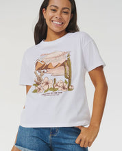 Load image into Gallery viewer, Rip Curl Desert Haze Relaxed Tee - White
