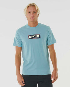 Rip Curl Big Mumma Icon Tee - Dusty Blue