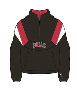 NBA Essentials Chicago Bulls 1/4  Zip Anorak