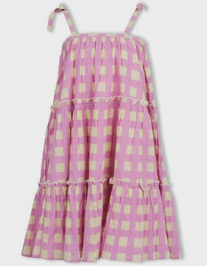 Eve Girl Zest Dress ( 3 - 7 Years) - Check