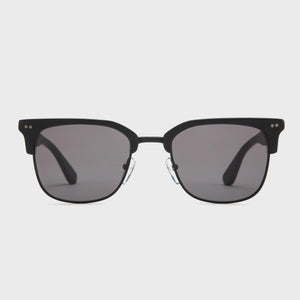 Otis 100 Club Sunglasses - Matte Blk/ Matte Black Grey