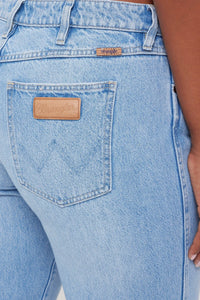 Wrangler Low Rise Claudia Straight - Blue Stardust