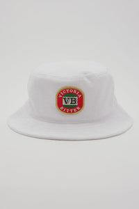 American Needle VB Terry Cotton Twill Bucket Hat - White