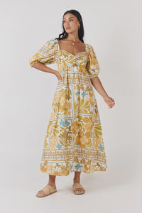 Girl And The Sun Tala Maxi Dress - Paradise Print