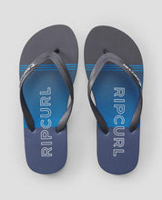 Load image into Gallery viewer, Rip Curl Breakers Bloom Open Toe Sandals - Black/Blue
