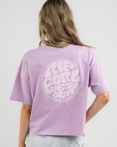 Rip Curl Icons of Surf Heritage Tee 2 - Lilac