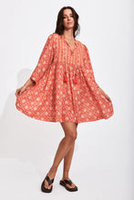 Load image into Gallery viewer, Arnhem Carmen Tunic Dress - Cherry
