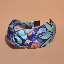 Load image into Gallery viewer, Kingston Design Flower Power Headband 100% Silk
