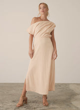 Load image into Gallery viewer, Esmaee Azurra Midi Dress - Shell
