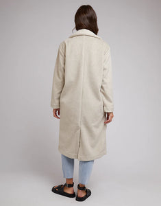 Silent Theory Charm Coat - Beige