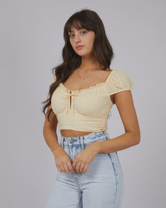 All About Eve  Jenna Top - Yellow