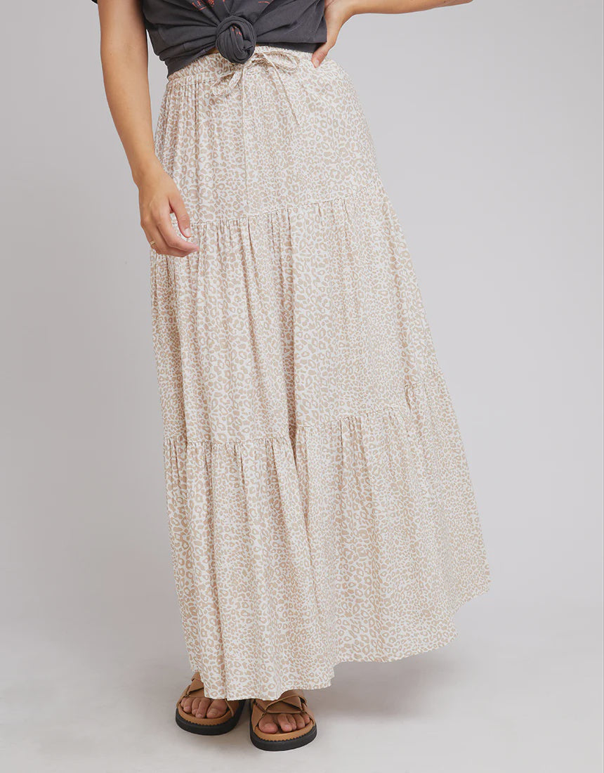 All About Eve Logan Maxi Skirt - Print