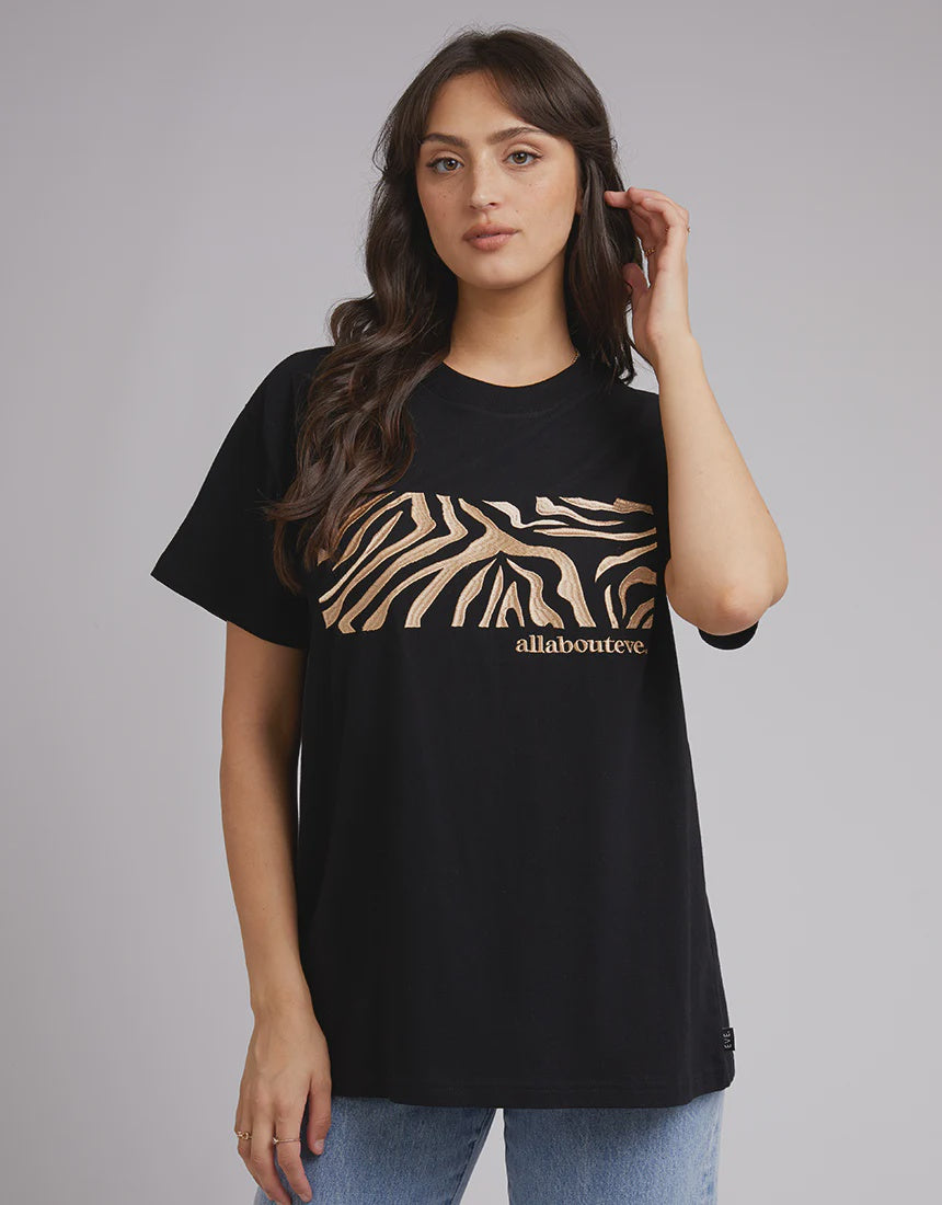 All About Eve Ziggy Tee - Black