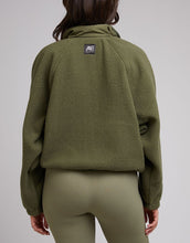 Load image into Gallery viewer, All About Eve Active Teddy Zip 1/4 - Khaki
