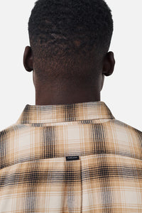 Industrie The Bates L/S Shirt - Brown/Multi