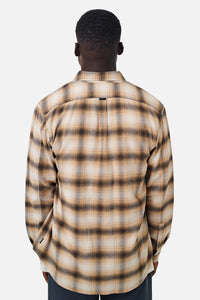 Industrie The Bates L/S Shirt - Brown/Multi