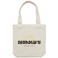 Load image into Gallery viewer, Arnold&#39;s Vagabond Canvas Tote Bag
