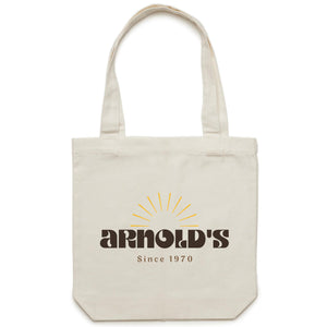 Arnold's Vagabond Canvas Tote Bag