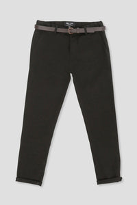 Indie Kids Cuba Stretch Chino (8-16) - Black