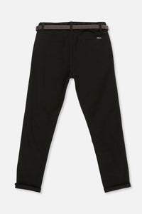 Indie Kids Cuba Stretch Chino (8-16) - Black