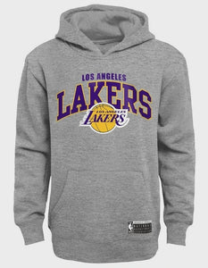 NBA Essentials Youth Arch Hoody LA Lakers - Grey Marle