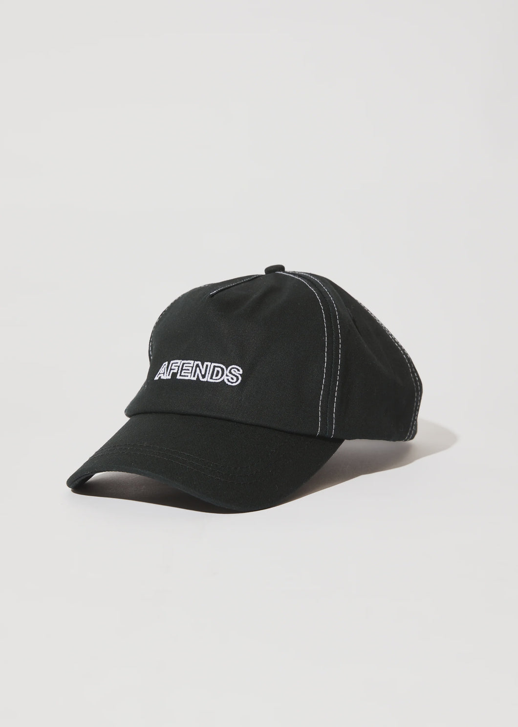 Afends Outline Recycled Cap - Black