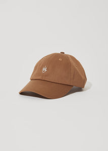 Afends Core Recycled Six Panel Cap - Toffee