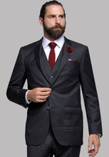 Load image into Gallery viewer, Savile Row ABRAM C-1 Charcoal Suit
