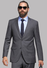 Load image into Gallery viewer, Savile Row ABRAM D8-GREY Navy Suit
