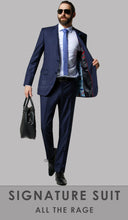 Load image into Gallery viewer, Savile Row ABRAM FW1-NAVY Navy Suit
