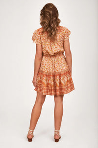 Arnhem Oria Mini Dress - Rust