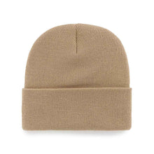 Load image into Gallery viewer, &#39;47 Brand New York Yankees Khaki Haymaker Cuff Knit Beanie
