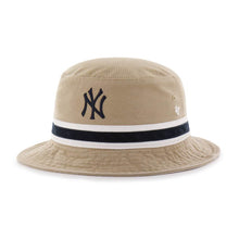Load image into Gallery viewer, &#39;47 Brand NY Yankees Bucket Hat - Khaki
