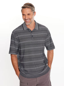 Breakaway Obi Micro Prima Polo - Black