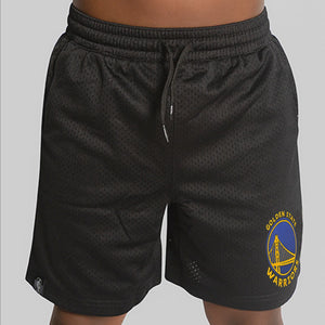 NBA Essentials Youth Warriors Team Mesh Shorts (8-14)