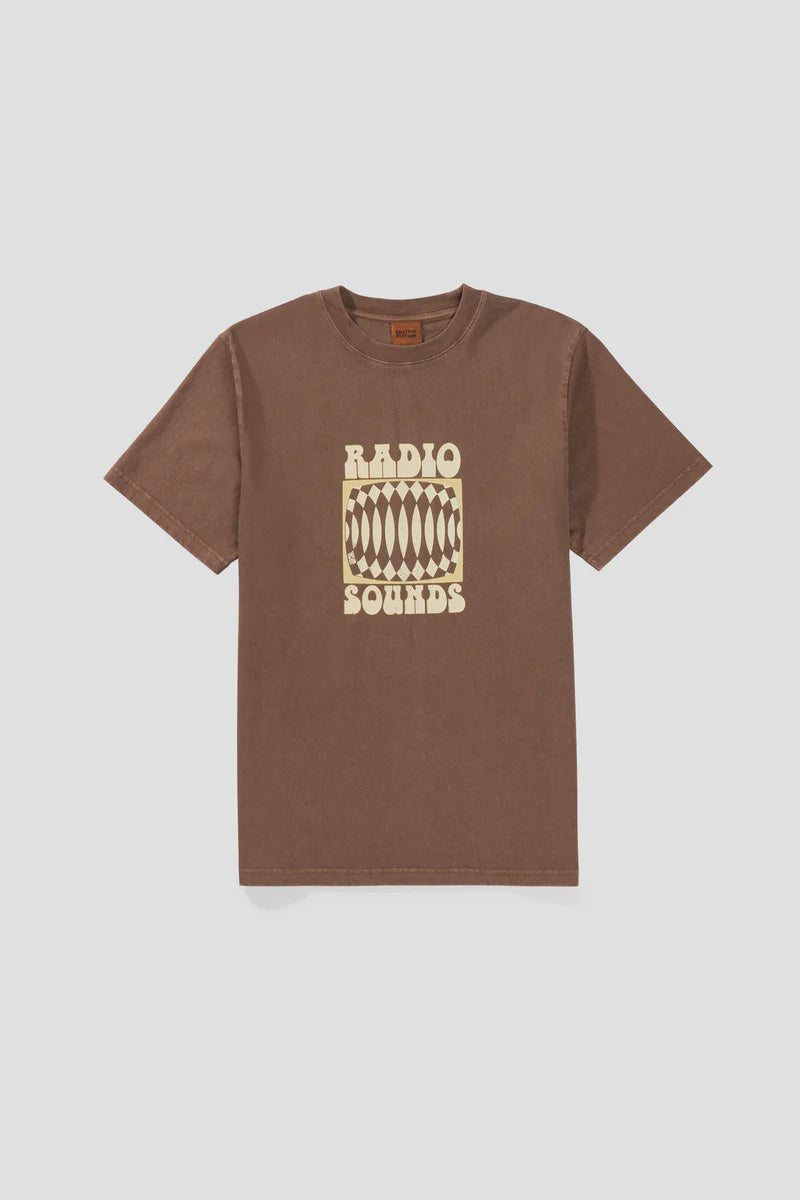 Rhythm Interrupted Vintage SS T-Shirt - Brown