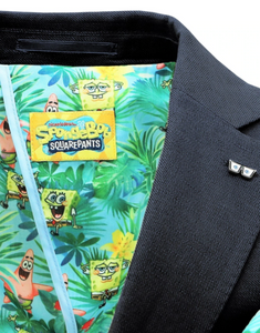 Christian Brooks x Spongebob Shape Linen Jacket