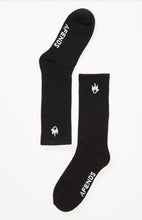 Load image into Gallery viewer, Afends Flame 3 Pack Socks - Black
