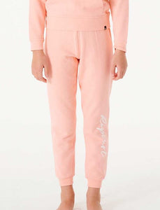 Rip Curl Girls Script Trackpant - Shell Coral