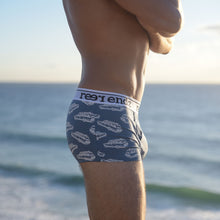 Load image into Gallery viewer, Reer Endz Men&#39;s Organic Cotton Chasing Waves Trunk Underwear
