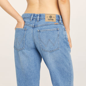 Wrangler Claudia Hi Straight - Blue Flower